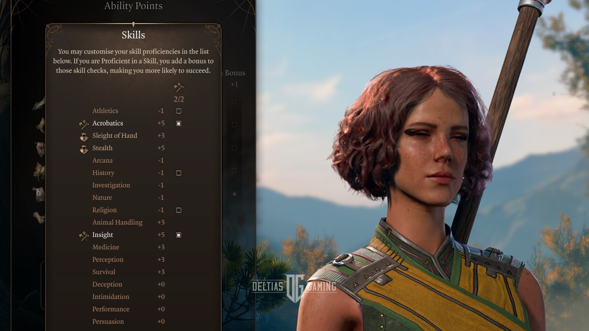 BG3 Way of the Open Hand Monk Skills