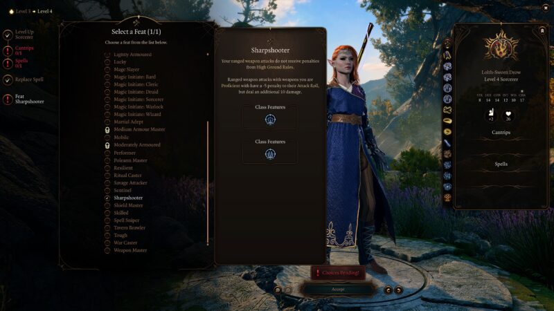 Sharpshooter Feat - Baldur’s Gate 3
