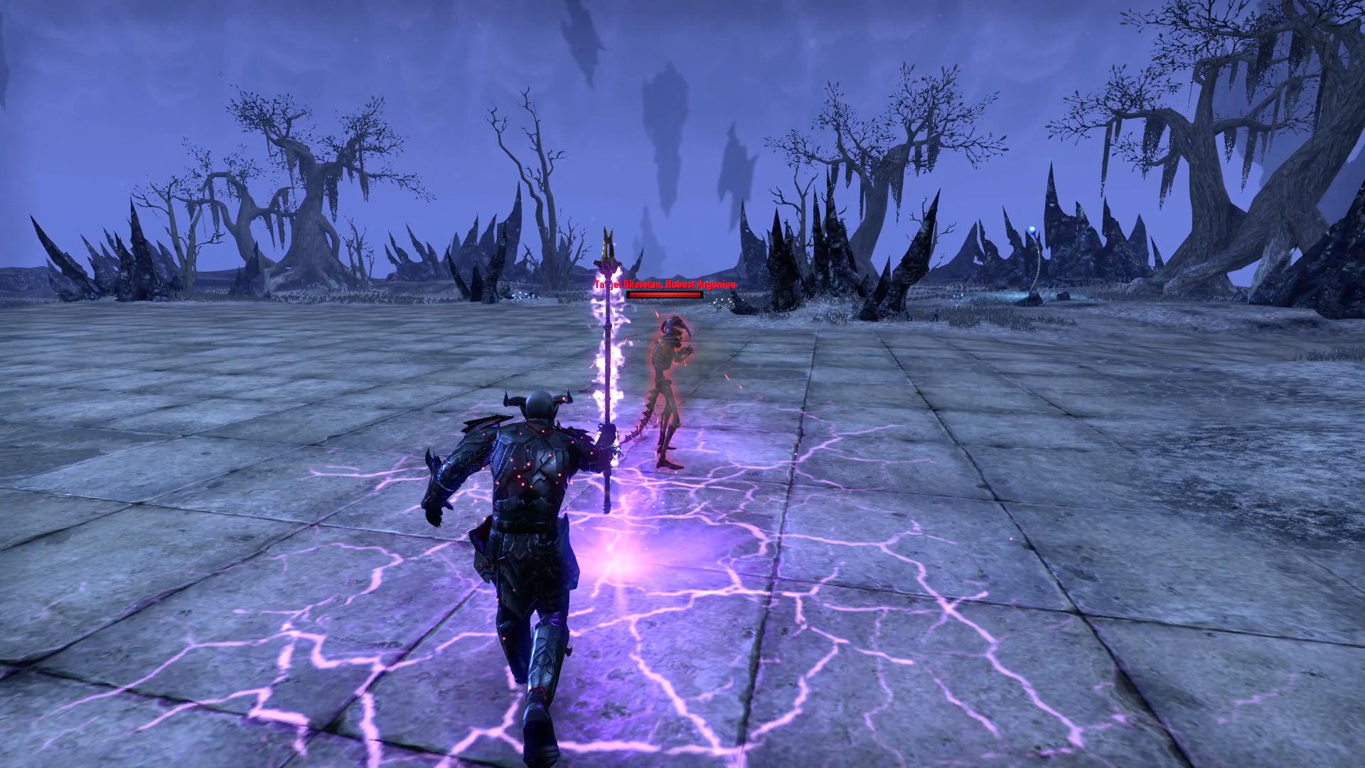 Destruction Staff Wall of Elements Purple Skill Style The Elder Scrolls Online - ESO