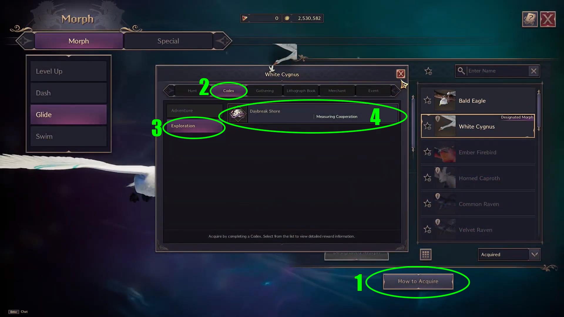 How to get Glide Morphs in Throne and Liberty